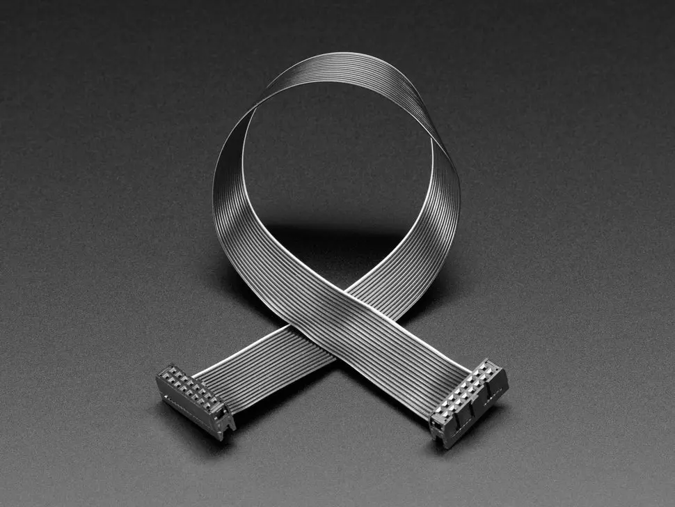 Gpio Ribbon Cable 2X8 Idc Cable - 16 Pins 12" Long 1