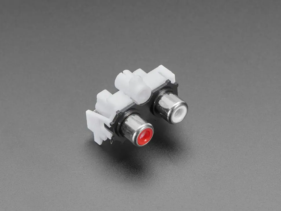 Dual Rca Jack For Adafruit I2s Audio Bonnet 1