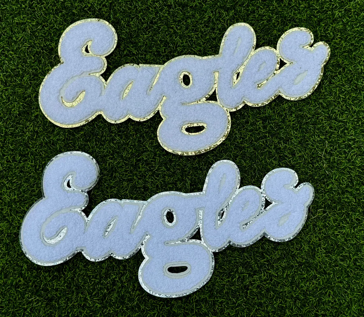 Oversized Eagles Mascot Iron On Patch 1