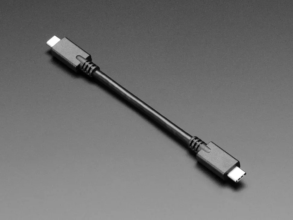 Usb C To Usb C Cable - Usb 3.1 Gen 4 With E-Mark - 6 Inch 1