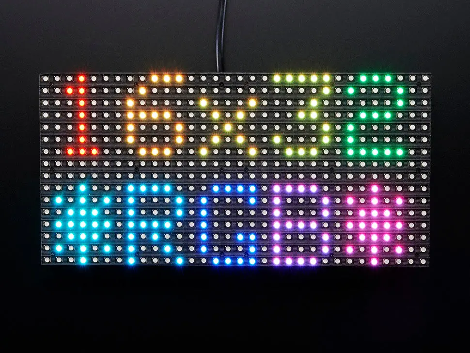 Medium 16X32 Rgb Led Matrix Panel - 6Mm Pitch 1