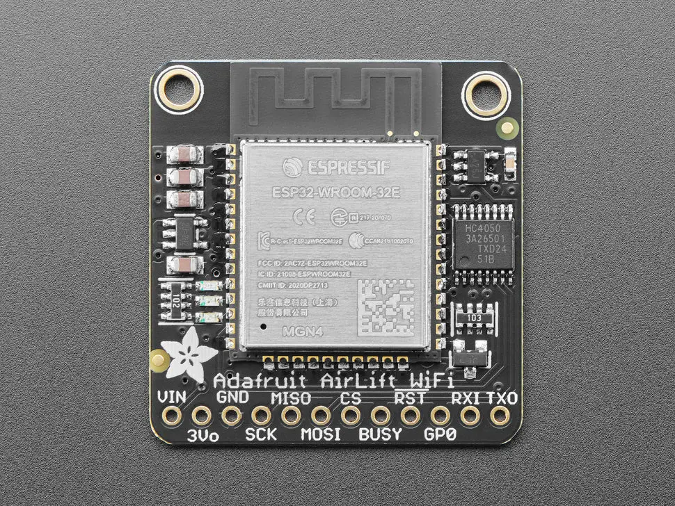 Adafruit Airlift Esp32 Wifi Co-Processor Breakout Board 1
