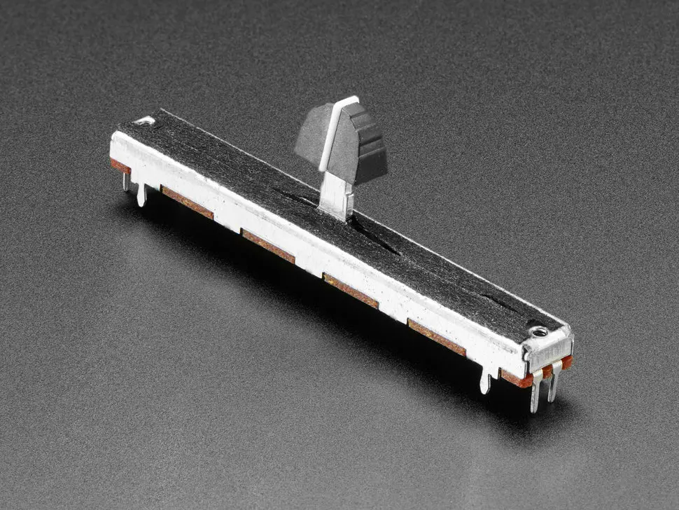 Slide Potentiometer With Knob - 75Mm Long - 10Kω 1
