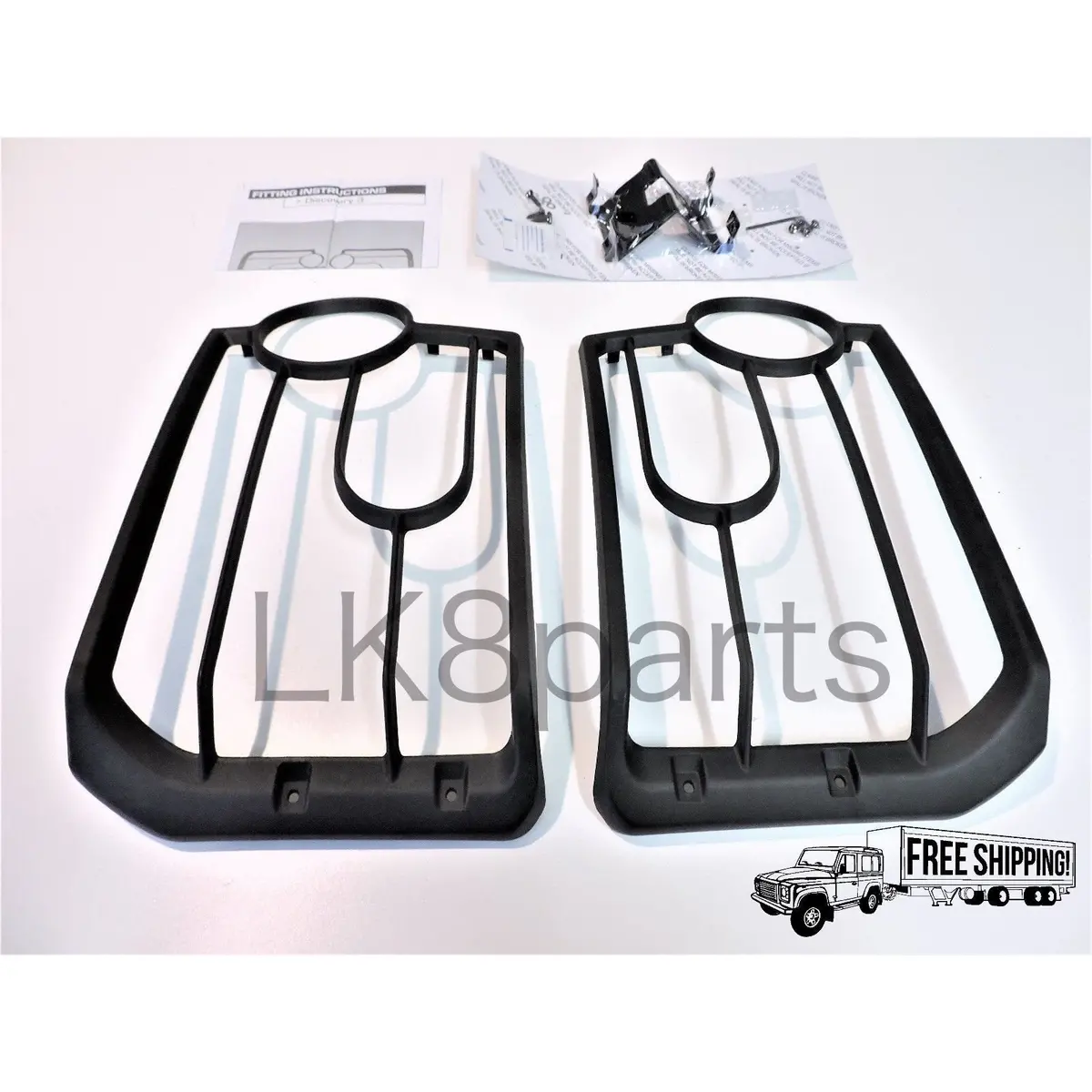 Front Headlight Guard Set Lr3 2005–2009 – Vub501200 1