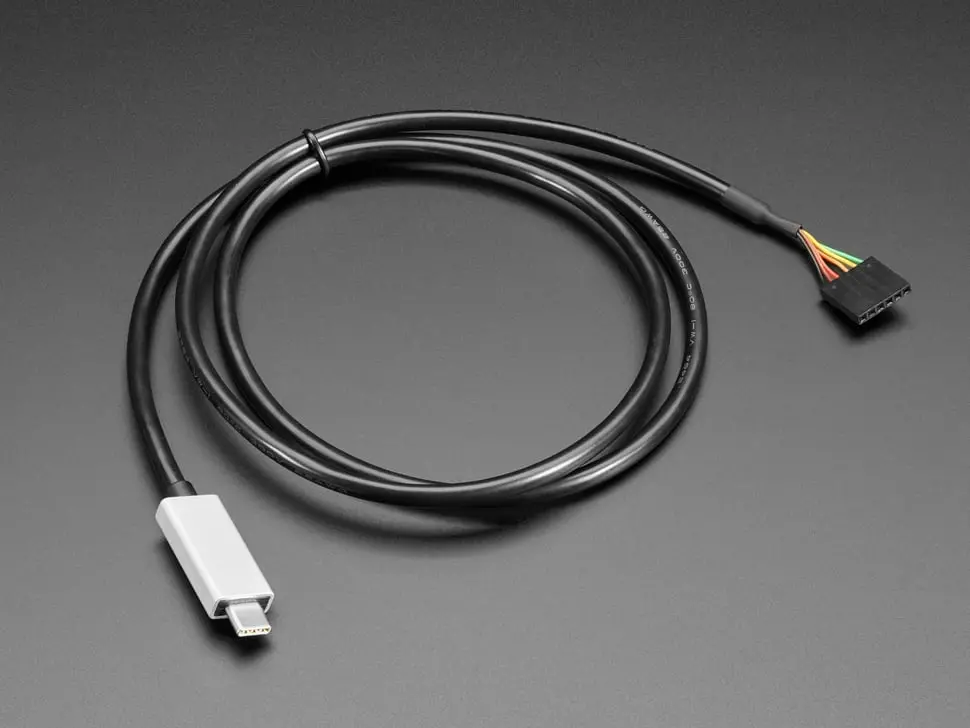 Ftdi Serial Ttl-232 Usb Type C Cable - 5V Power / 3.3V Logic 1