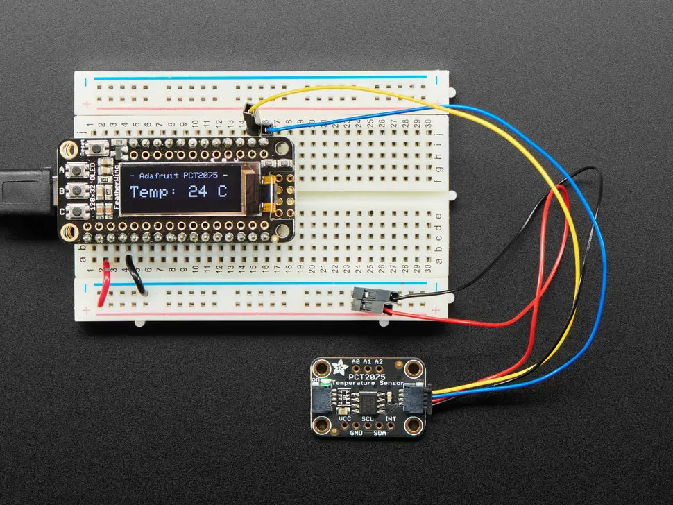 Adafruit Pct2075 Temperature Sensor - Stemma Qt / Qwiic 1