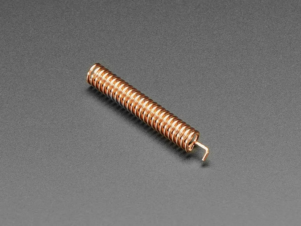 Simple Spring Antenna - 433Mhz 1