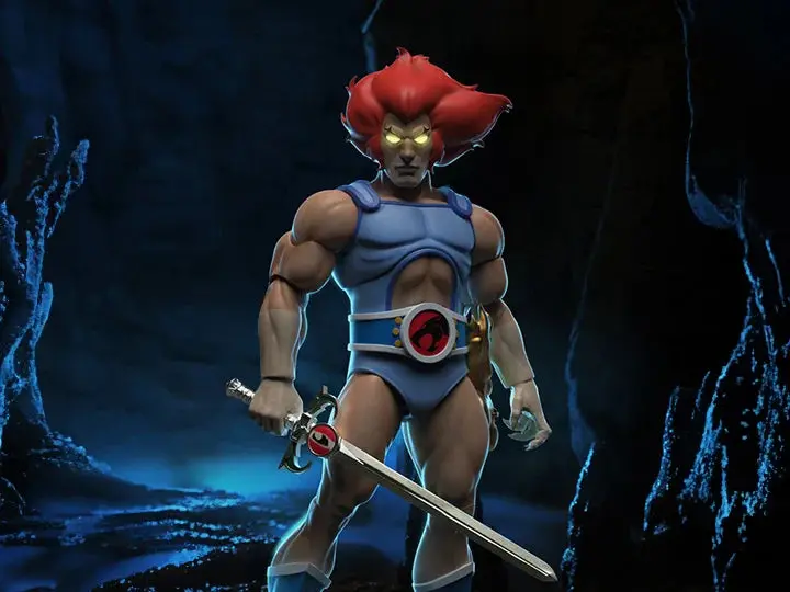 New In Stock! Super7 Thundercats Ultimates! Lion-O (Led Eyes) 7-Inch Scale Action Figure 1