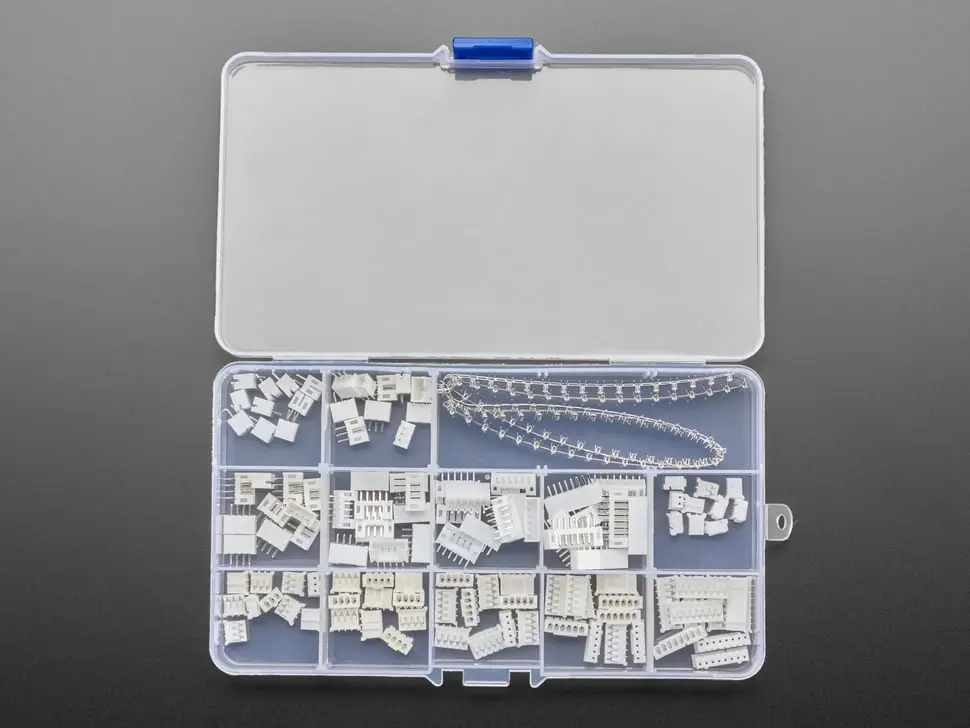 2.0Mm Pitch Connector Kit - Jst Ph Compatible - 220 Piece Kit 1
