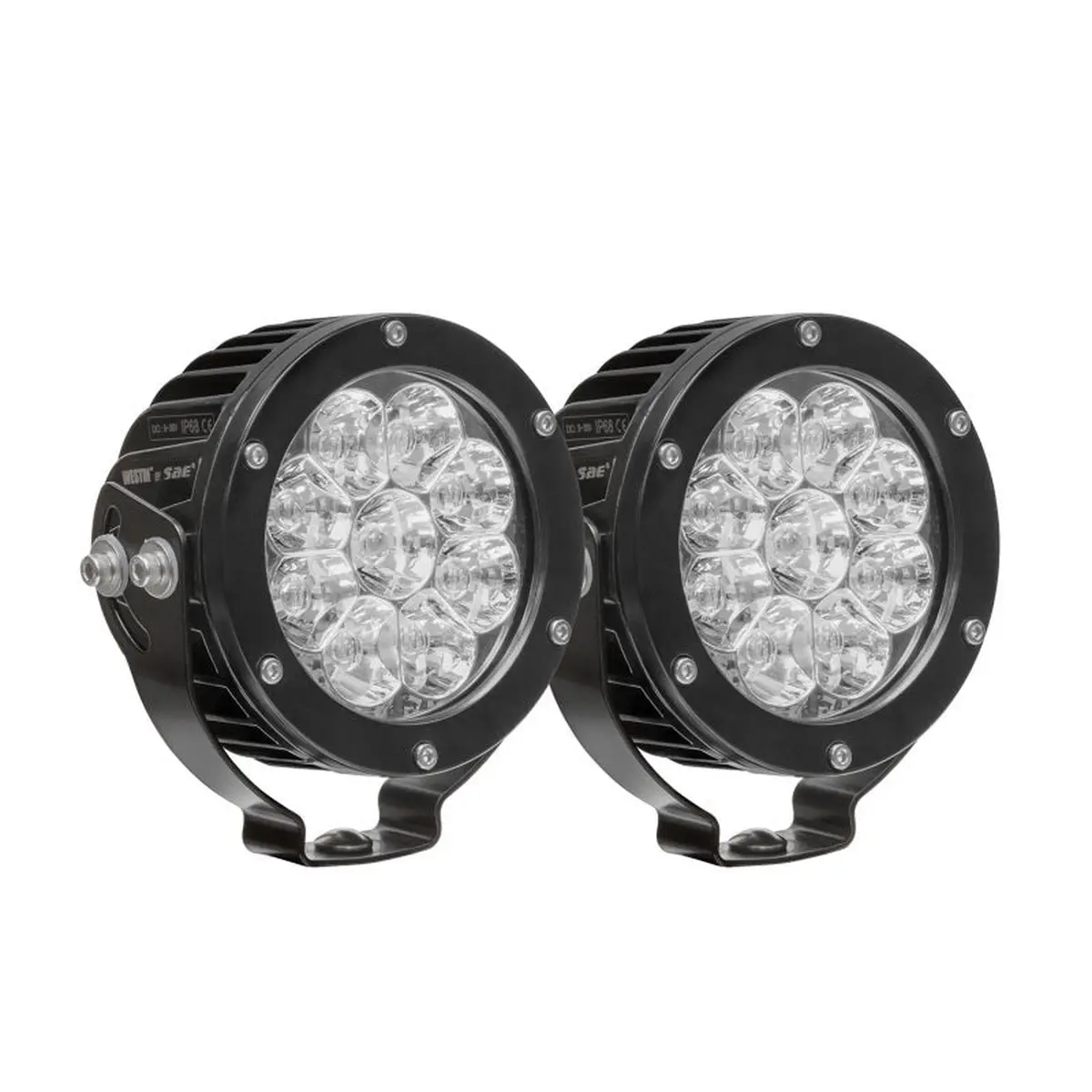 Westin Axis Led Auxiliary Light 4.75 Inch Round (Set Of 2) | 09-12007B-Pr 1