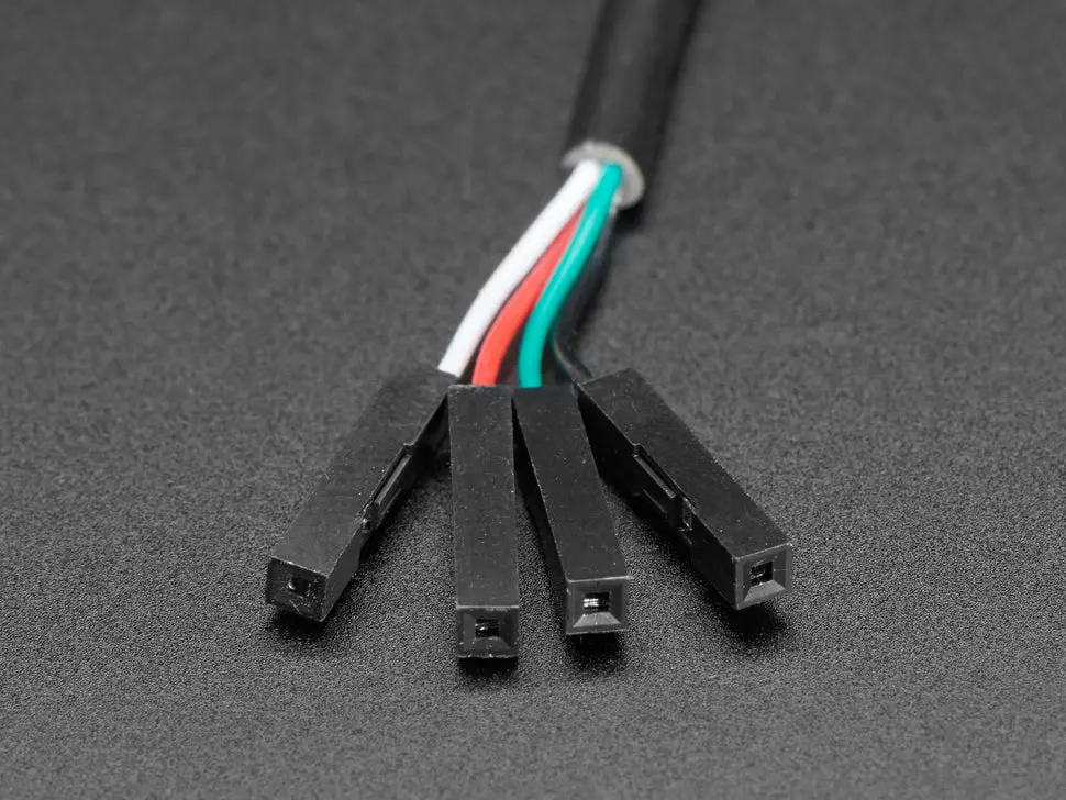 Usb Type A Plug Breakout Cable With Premium Female Jumpers - 30Cm 2