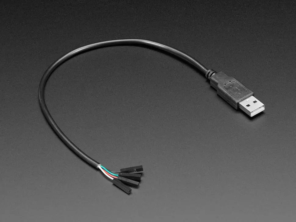 Usb Type A Plug Breakout Cable With Premium Female Jumpers - 30Cm 1