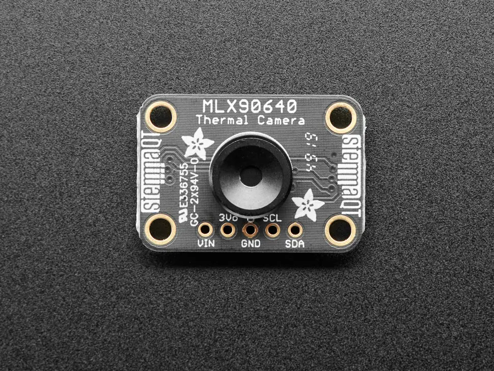 Adafruit Mlx90640 24X32 Ir Thermal Camera Breakout - 110 Degree Fov 1