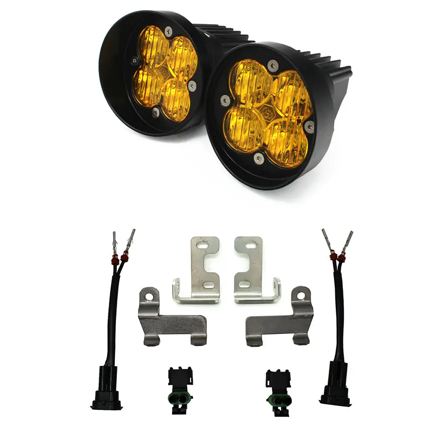 Squadron Sport Amber Fog Light Kit Fits 2012-2023 Toyota Tacoma 1