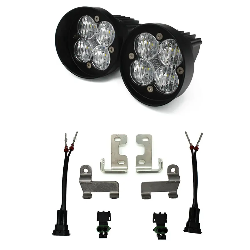 Squadron Sport White Automotive Lighting  W/Brackets Fits 2012-2023 Toyota Tacoma 1