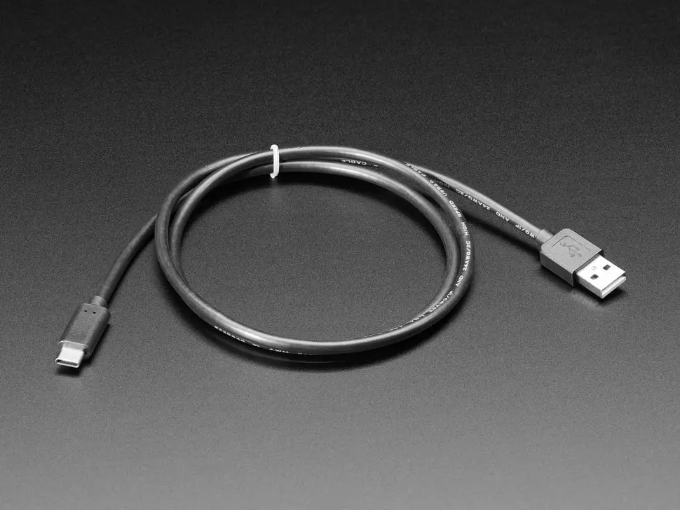 Usb Type A To Type C Cable - 1 Meter / 3 Feet 1
