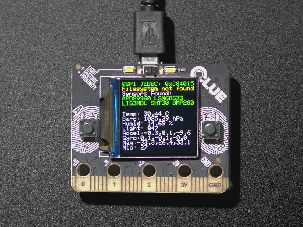 Adafruit Clue - Nrf52840 Express With Bluetooth Le 1