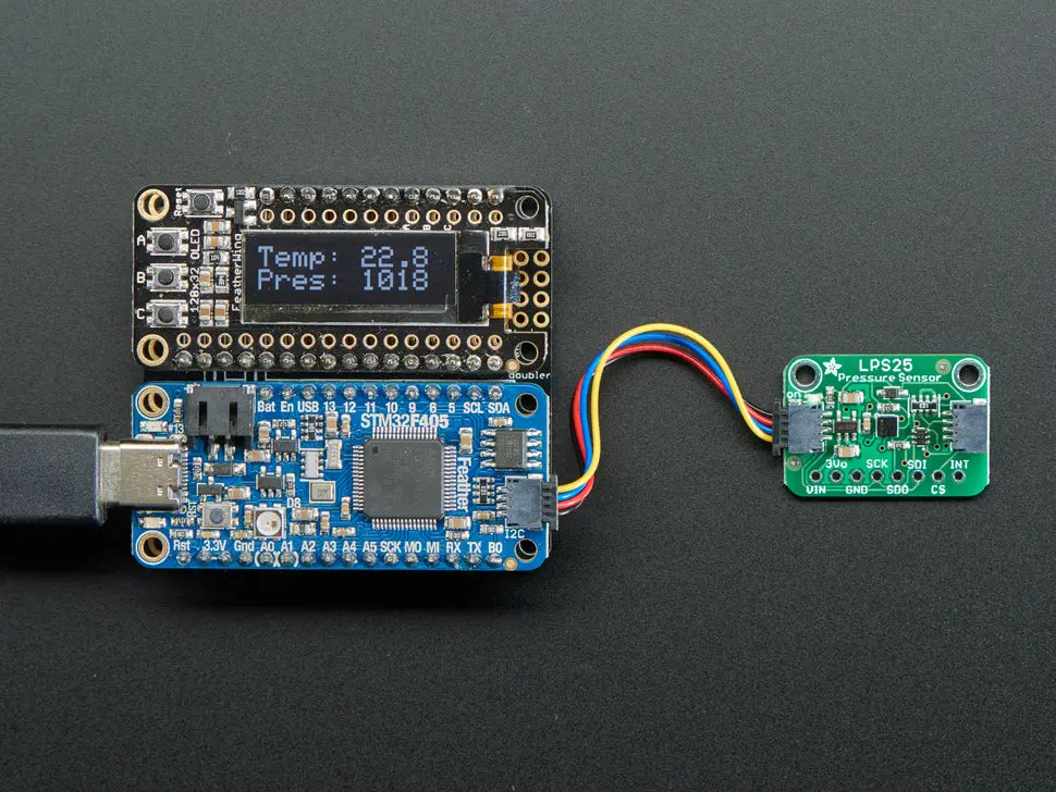Adafruit Lps25 Pressure Sensor - Stemma Qt / Qwiic 1