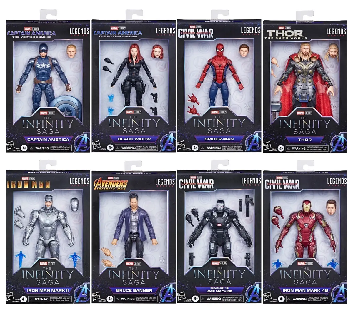Marvel Legends Infinity Saga Wave (8 Figure Set) 1