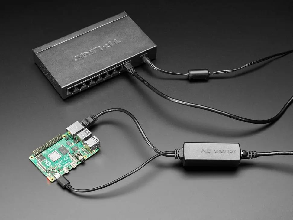 Poe Splitter With Usb Type C - 5V 2A - 100 Mb Ethernet 1