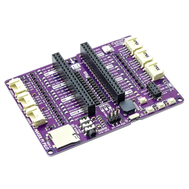 Maker Pi Pico Base : Simplifying Pi Pico For Beginners (Excl Pico) 1