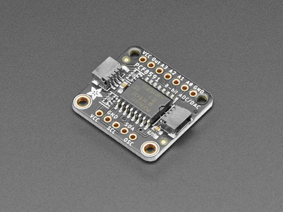 Adafruit Pcf8591 Quad 8-Bit Adc + 8-Bit Dac - Stemma Qt / Qwiic 1