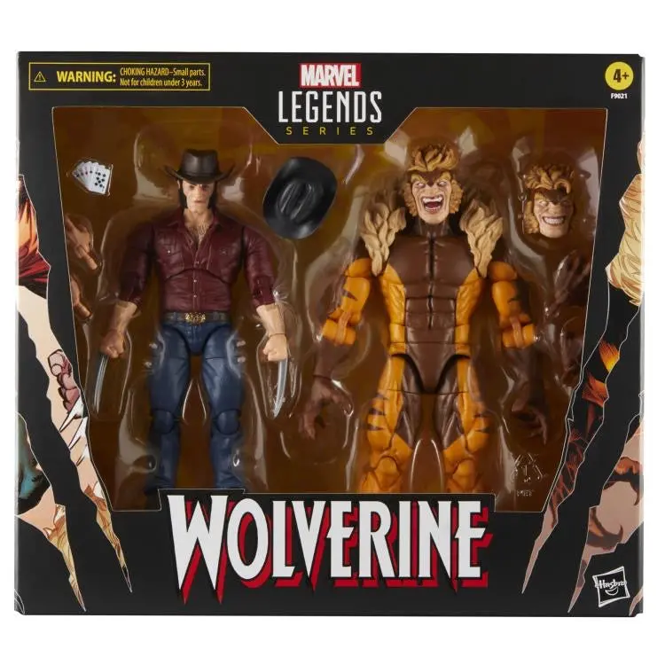 Marvel Legends Wolverine Vs Sabertooth 6-Inch 2 Pack 1