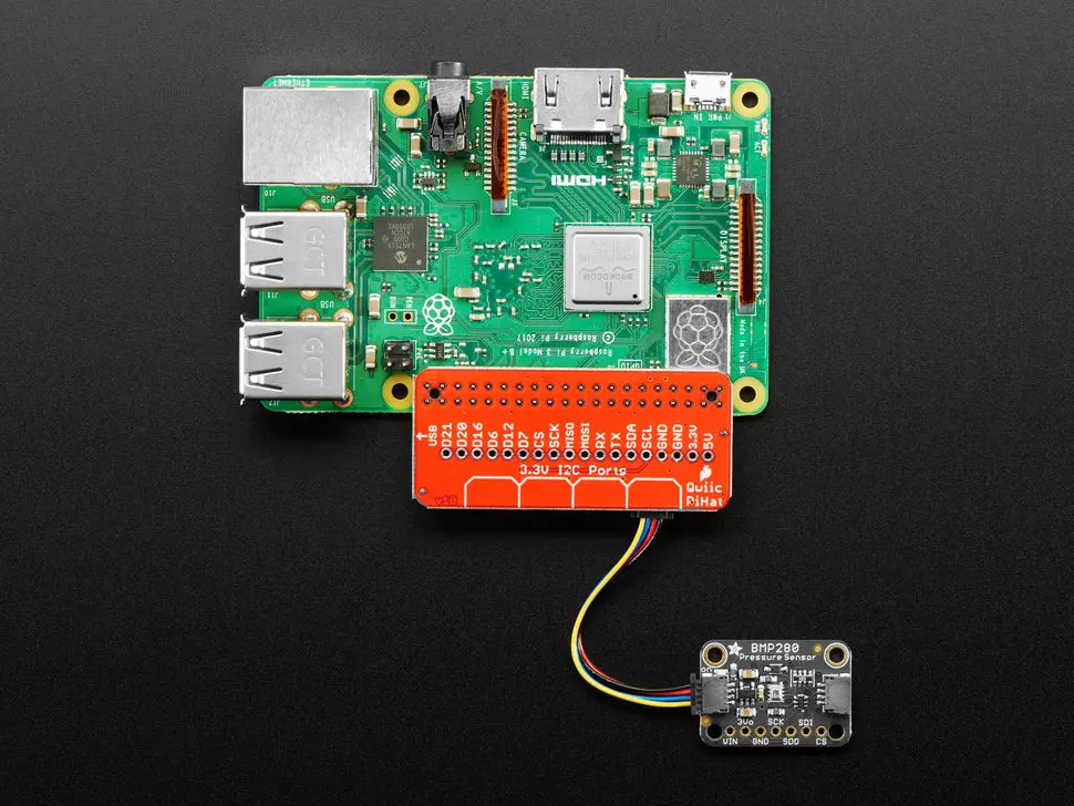 Sparkfun Qwiic / Stemma Qt Hat For Raspberry Pi 1