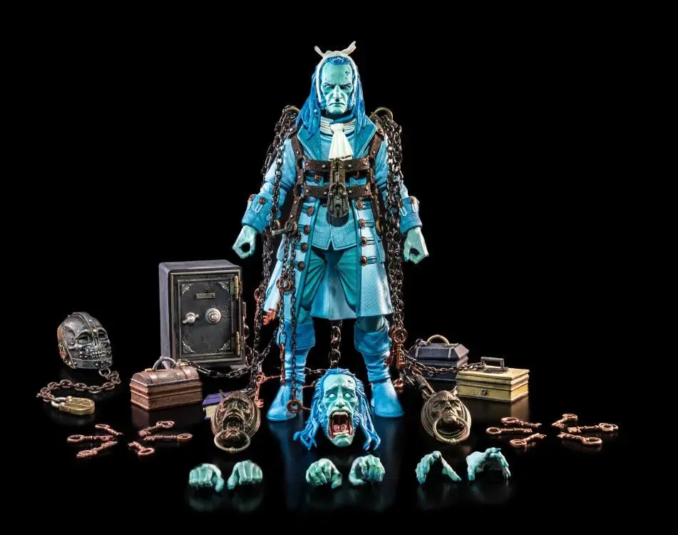 New! (Retailer Exclusive) Figura Obscura The Ghost Of Jacob Marley (Haunted Blue) Figure 1