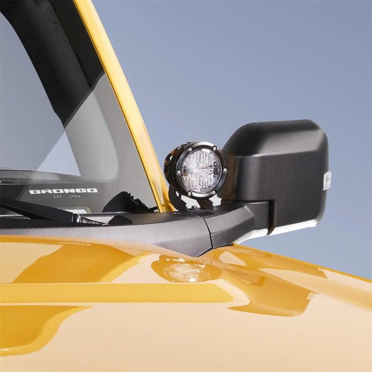 Ford Performance 2021+ Ford Bronco Mirror Mounted 4In Rigid Led Lights Kit | M-15200K-Bml 1