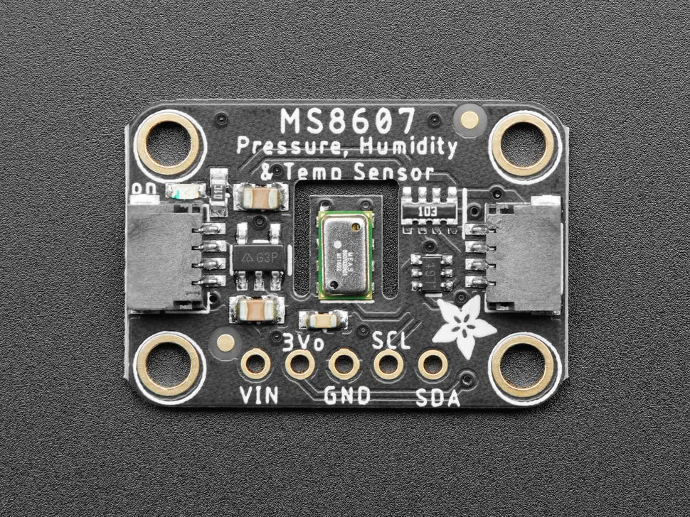 Adafruit Ms8607 Pressure Humidity Temperature Sensor - Stemma Qt / Qwiic 2