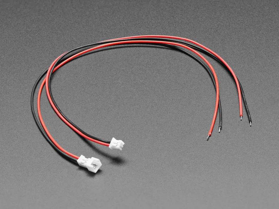 1.25Mm Pitch 2-Pin Cable Matching Pair - 40Cm - Molex Picoblade Compatible 1