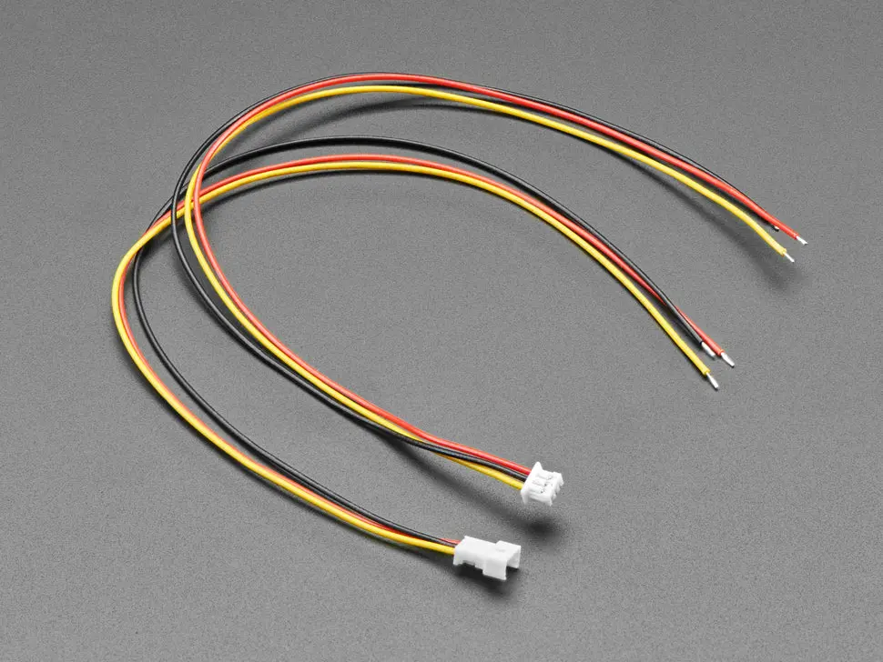 1.25Mm Pitch 3-Pin Cable Matching Pair - 40Cm Long - Molex Picoblade Compatible 1