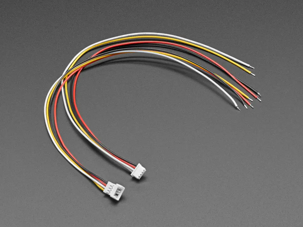 1.25Mm Pitch 4-Pin Cable Matching Pair - 40Cm Long - Molex Picoblade Compatible 1