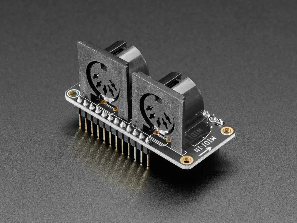Adafruit Midi Featherwing Kit 1