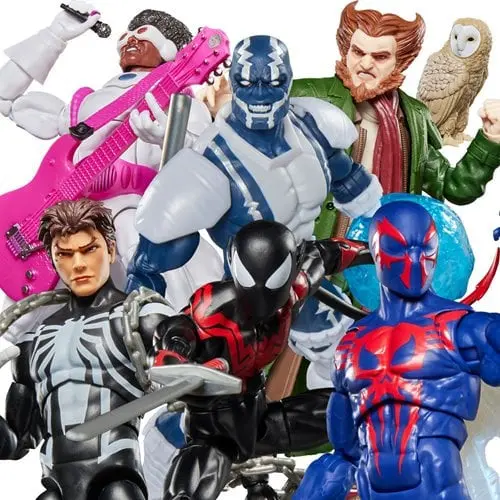 (Dented Box Sale) Marvel Legends Spiderman Retro 2026 Wave 1 (6 Figure Set) 1