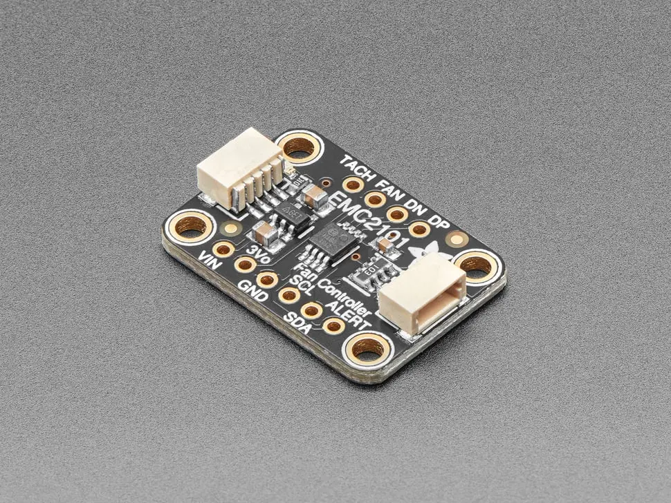 Adafruit Emc2101 I2c Pc Fan Controller And Temperature Sensor - Stemma Qt / Qwiic 1