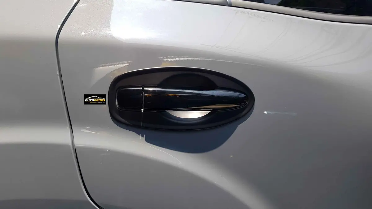 Nissan Terra (2018 - 2026) Door Bowl & Door Handle Cover Black V2 1