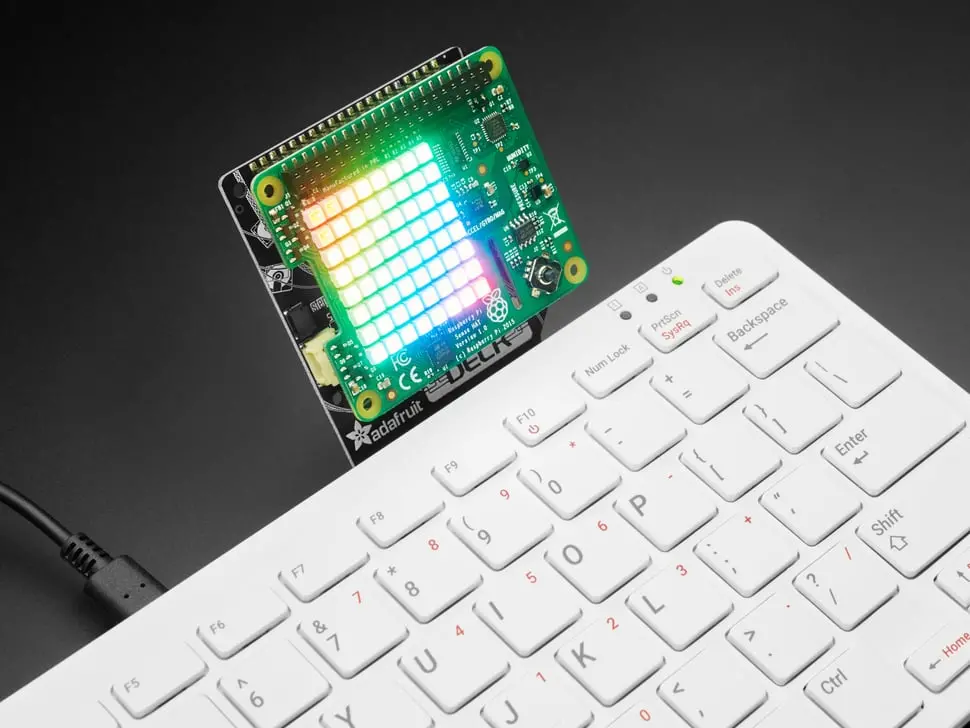Adafruit Cyberdeck Hat For Raspberry Pi 400 & 500 1