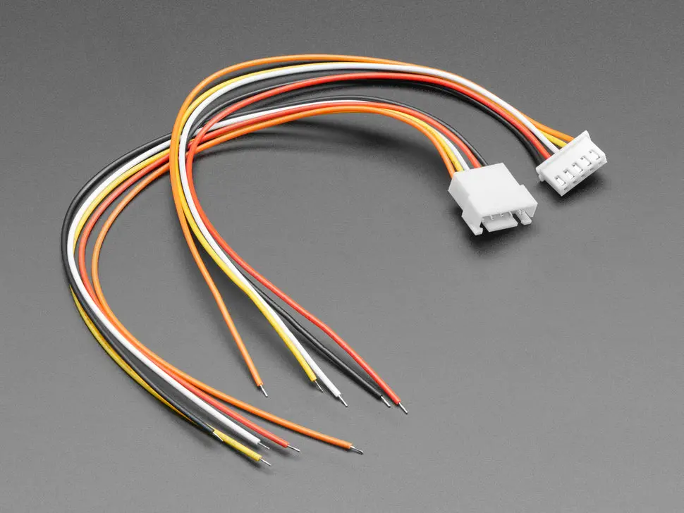 2.5Mm Pitch 5-Pin Cable Matching Pair - Jst Xh Compatible 1