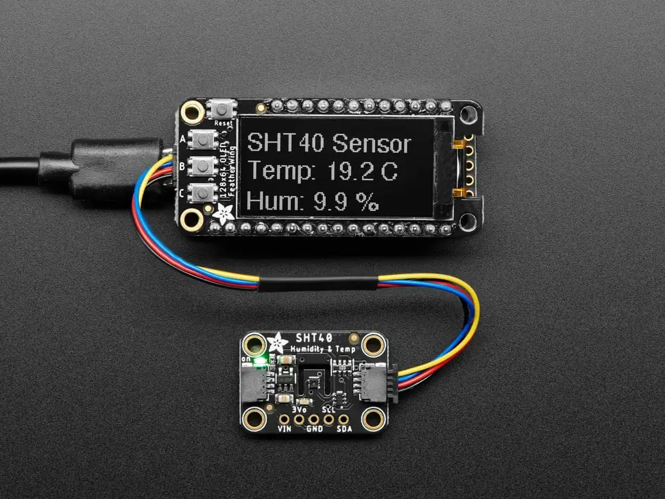 Adafruit Sensirion Sht40 Temperature & Humidity Sensor - Stemma Qt / Qwiic 1