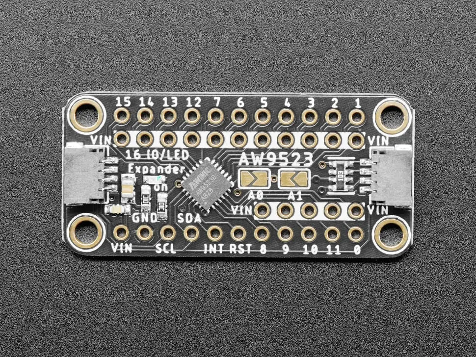 Adafruit Aw9523 Gpio Expander And Led Driver Breakout - Stemma Qt / Qwiic 1