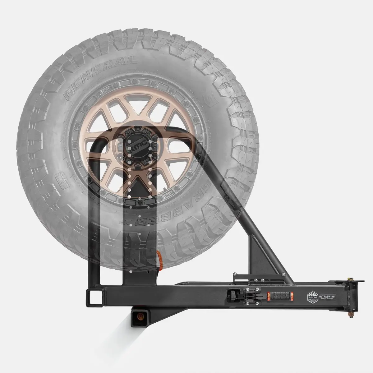 Ultraswing® Mega-Fit Spare Tire Hitch Mount 1