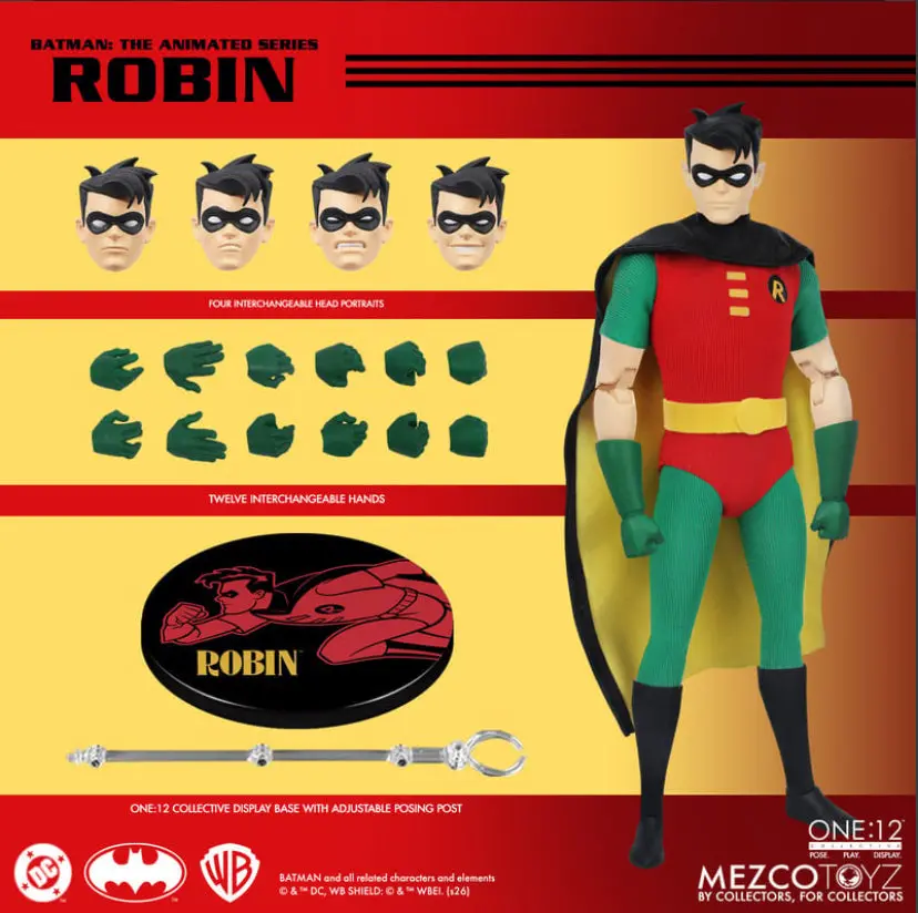 Pre-Order (Deposit) - Mezco One12 Robin (Batman The Animated Series) 1