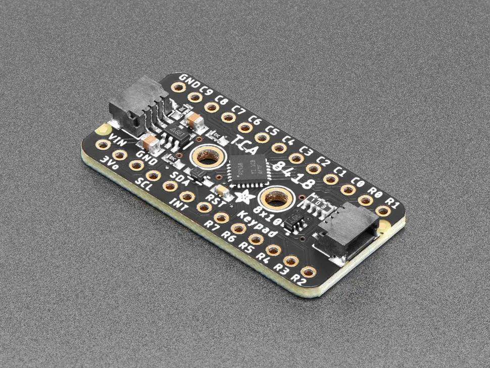 Adafruit Tca8418 Keypad Matrix And Gpio Expander Breakout - Stemma Qt / Qwiic 1