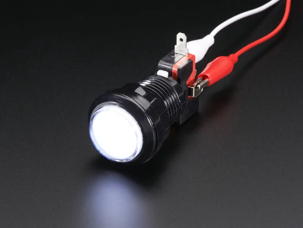 Led Illuminated Pushbutton - 30Mm Round 1
