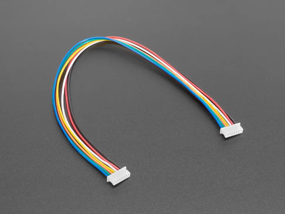 1.25Mm Pitch 7-Pin Cable 20Cm Long 1:1 Cable - Molex Picoblade Compatible 1