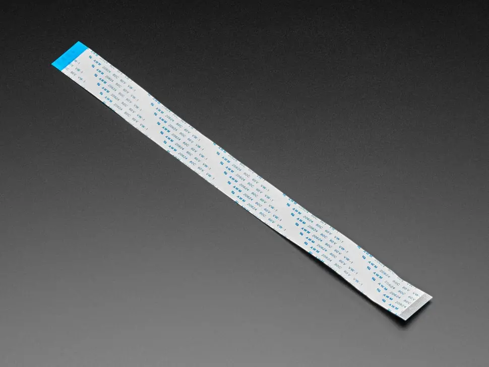 40-Pin 0.5Mm Pitch Fpc Flex Cable With A-B Connections - 25Cm Long 1