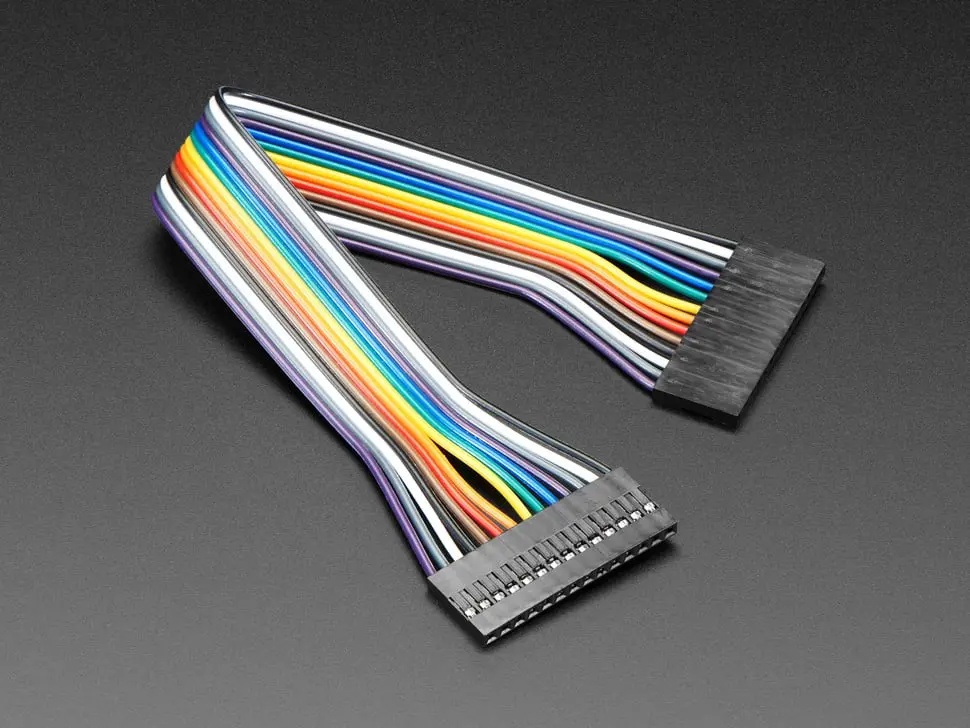 2.54Mm 0.1" Pitch 14-Pin Jumper Cable - 20Cm Long 1