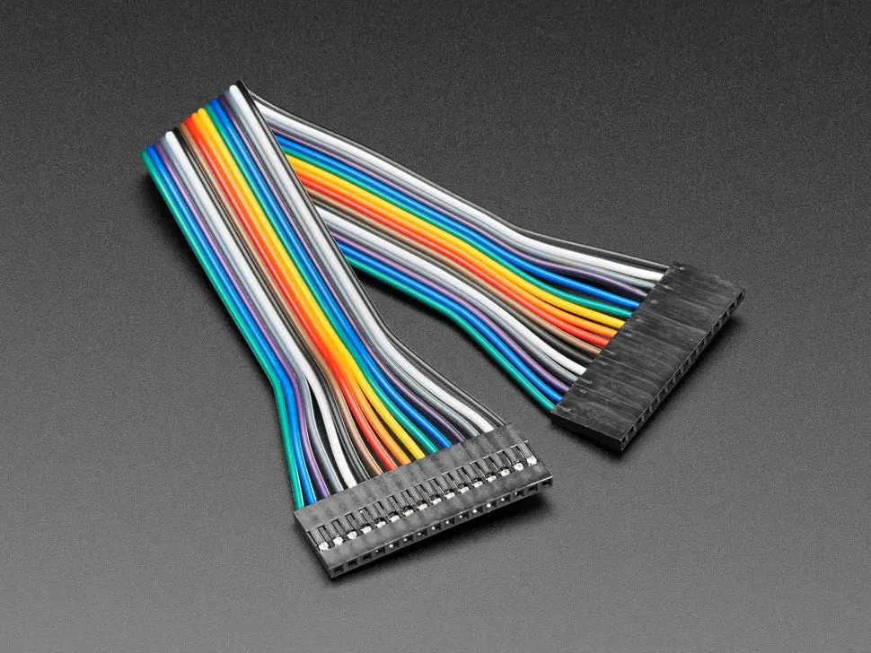 2.54Mm 0.1" Pitch 16-Pin Jumper Cable - 20Cm Long 1